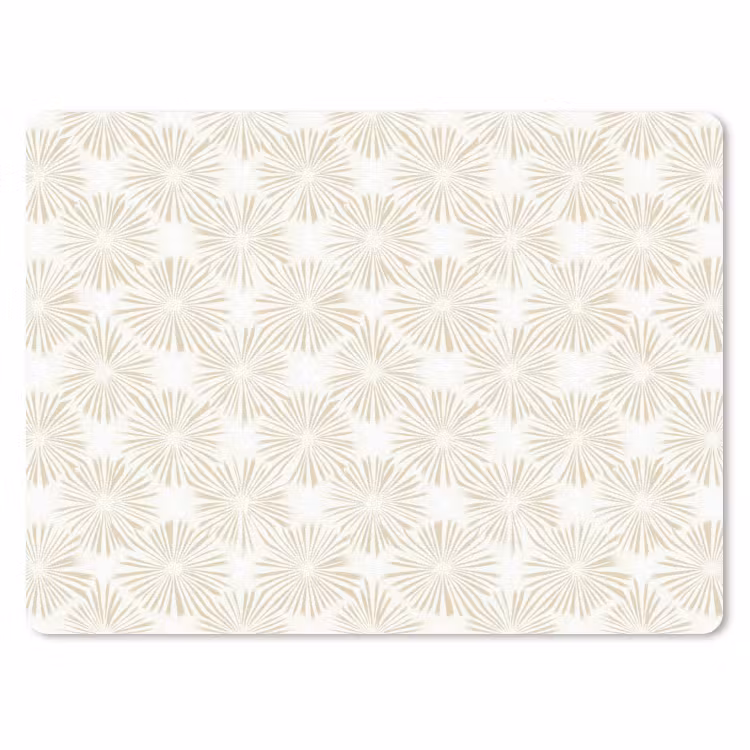 Muismat - Abstract - Motief - Beige — 1