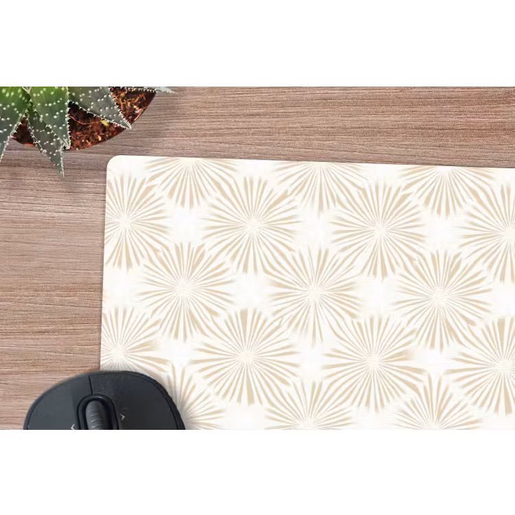 Muismat - Abstract - Motief - Beige — 4