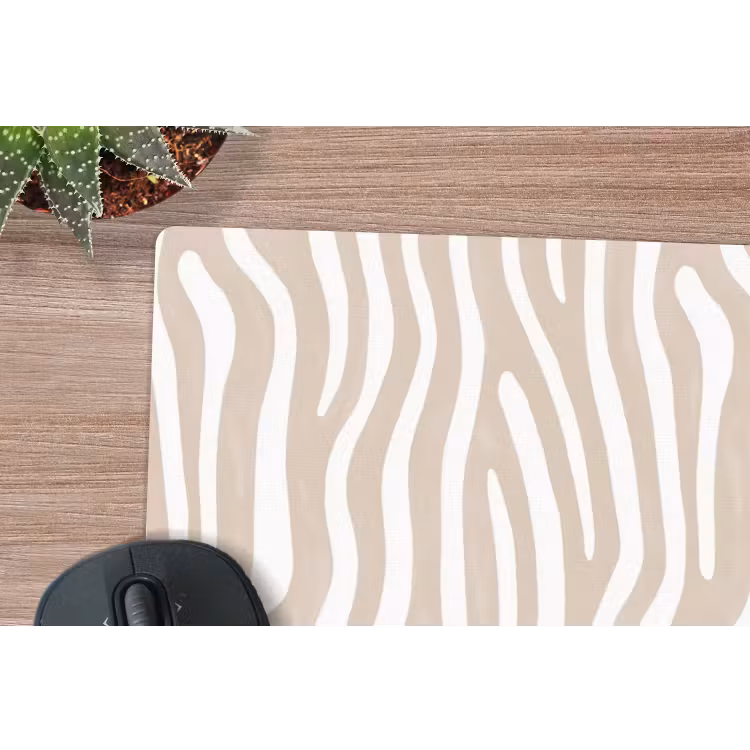 Muismat - Abstract - Zebra - Beige — 4