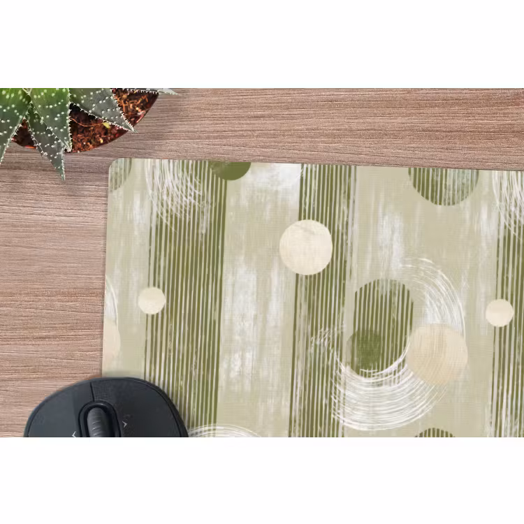 Muismat - Artistiek - Modern - Groen — 4