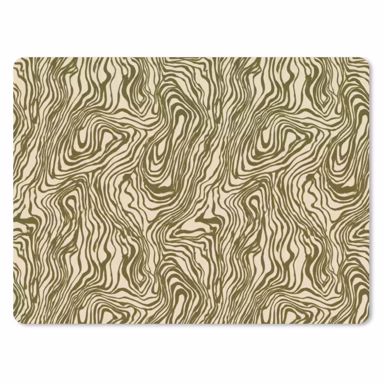Muismat - Abstract - Marmer - Groen — 1