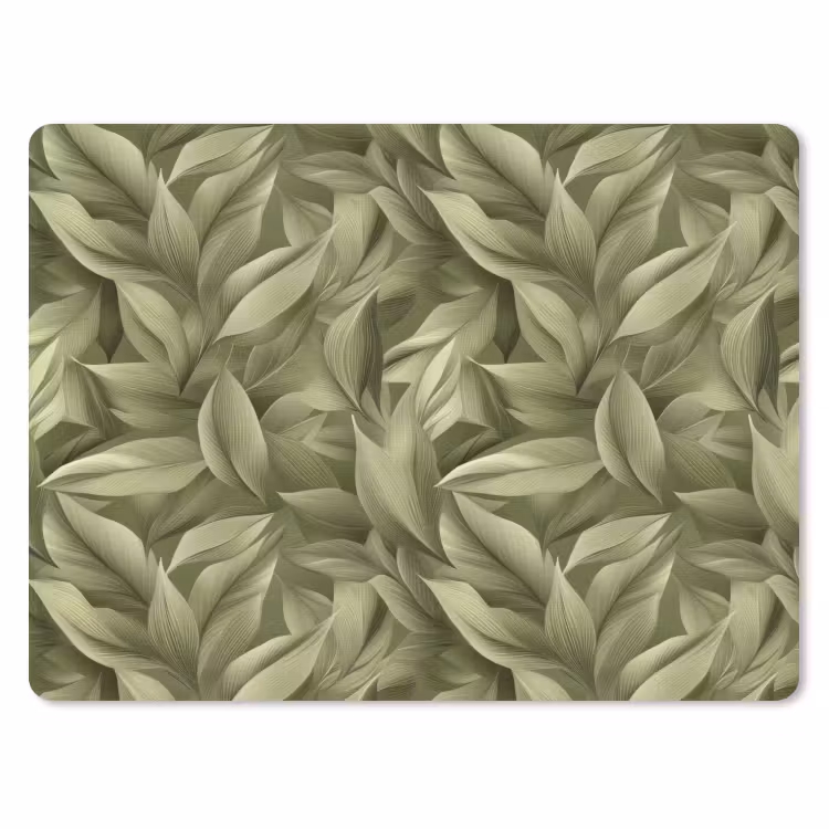 Muismat - Bladeren - Modern - Groen — 1