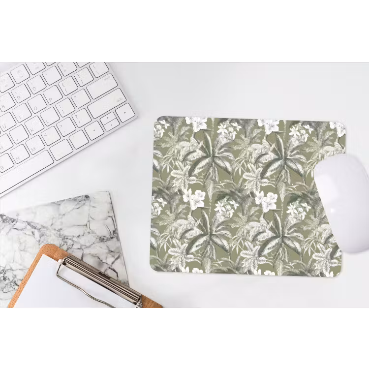 Muismat - Botanisch - Bloemen - Groen — 2