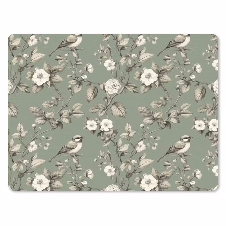 Muismat - Botanisch - Vogels - Groen — 1