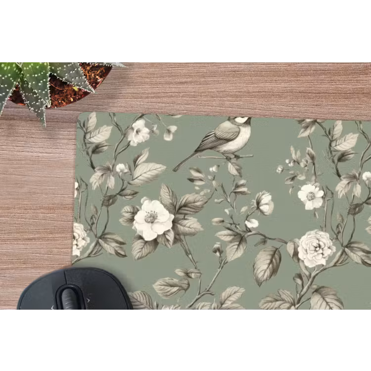 Muismat - Botanisch - Vogels - Groen — 4