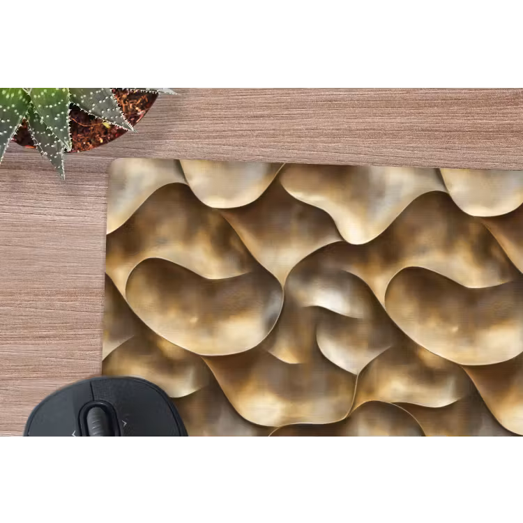 Muismat - Abstract - Antiek - Goud — 4