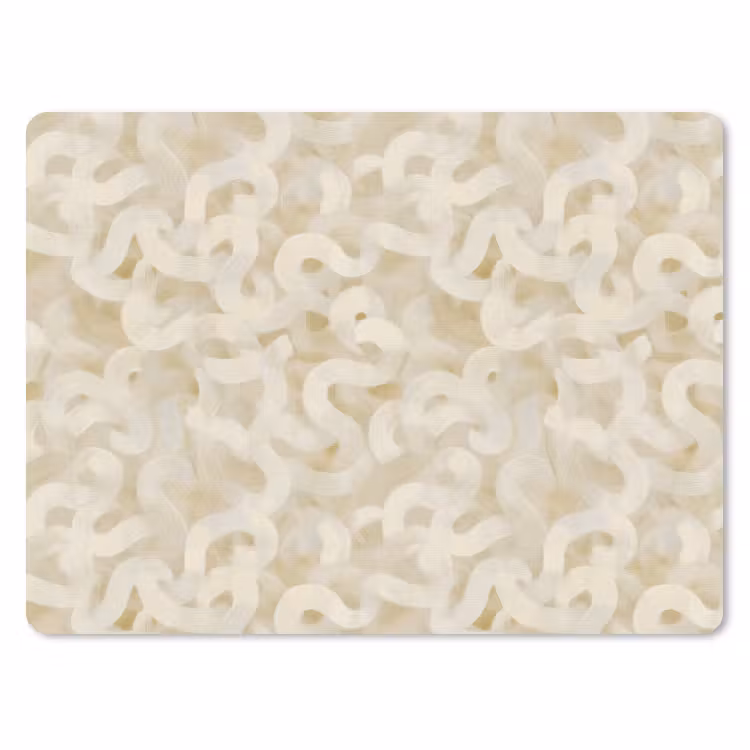 Muismat - Abstract - Lijnen - Beige — 1