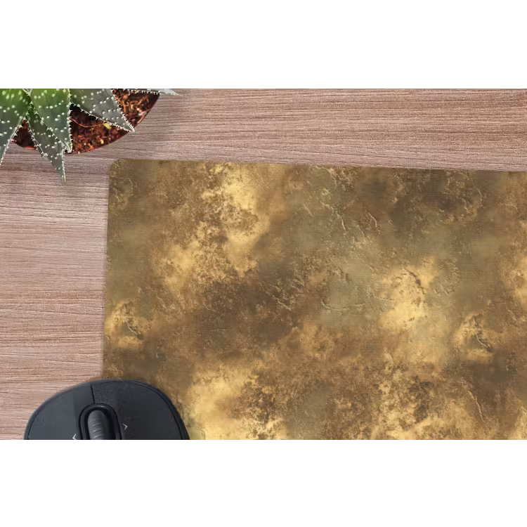Muismat - Antiek - Metaallook - Goud — 4