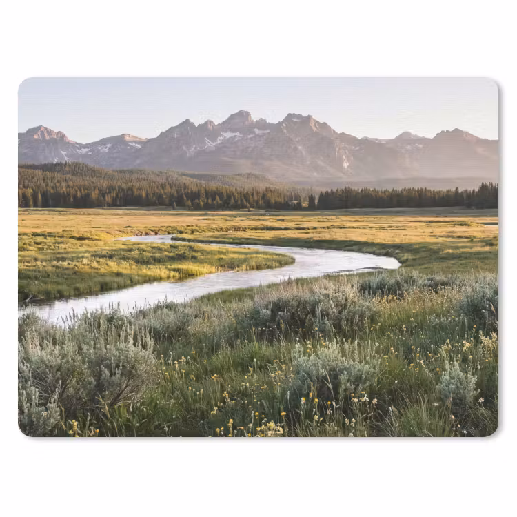 Muismat - Berglandschap - Rivier - Bos — 1