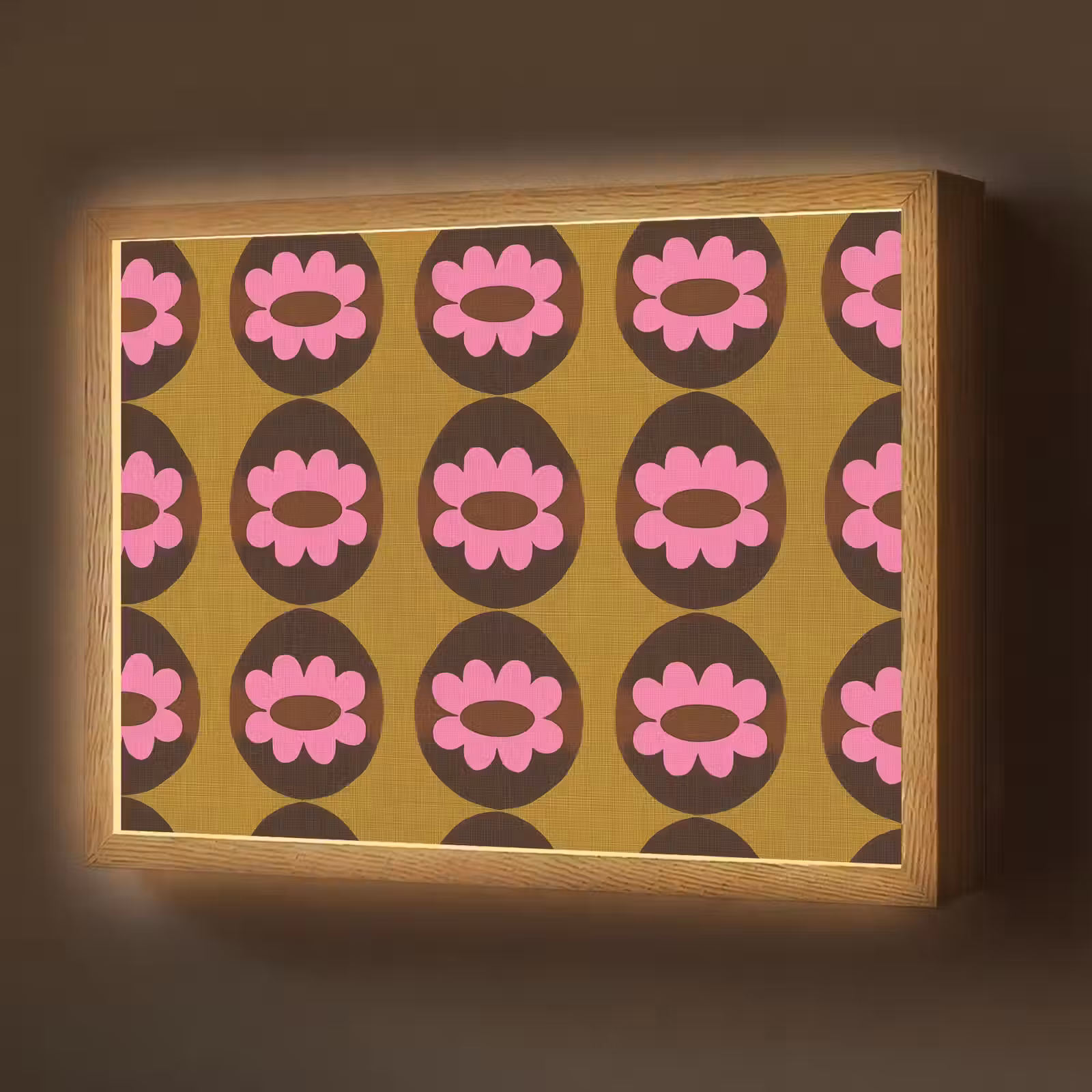 Lightbox - Wandlamp - Grafisch - Patroon - Kleurrijk — 1