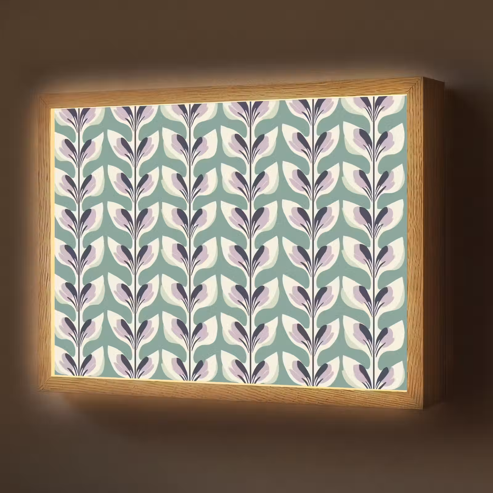 Lightbox - Wandlamp - Retro - Modern - Groen — 1