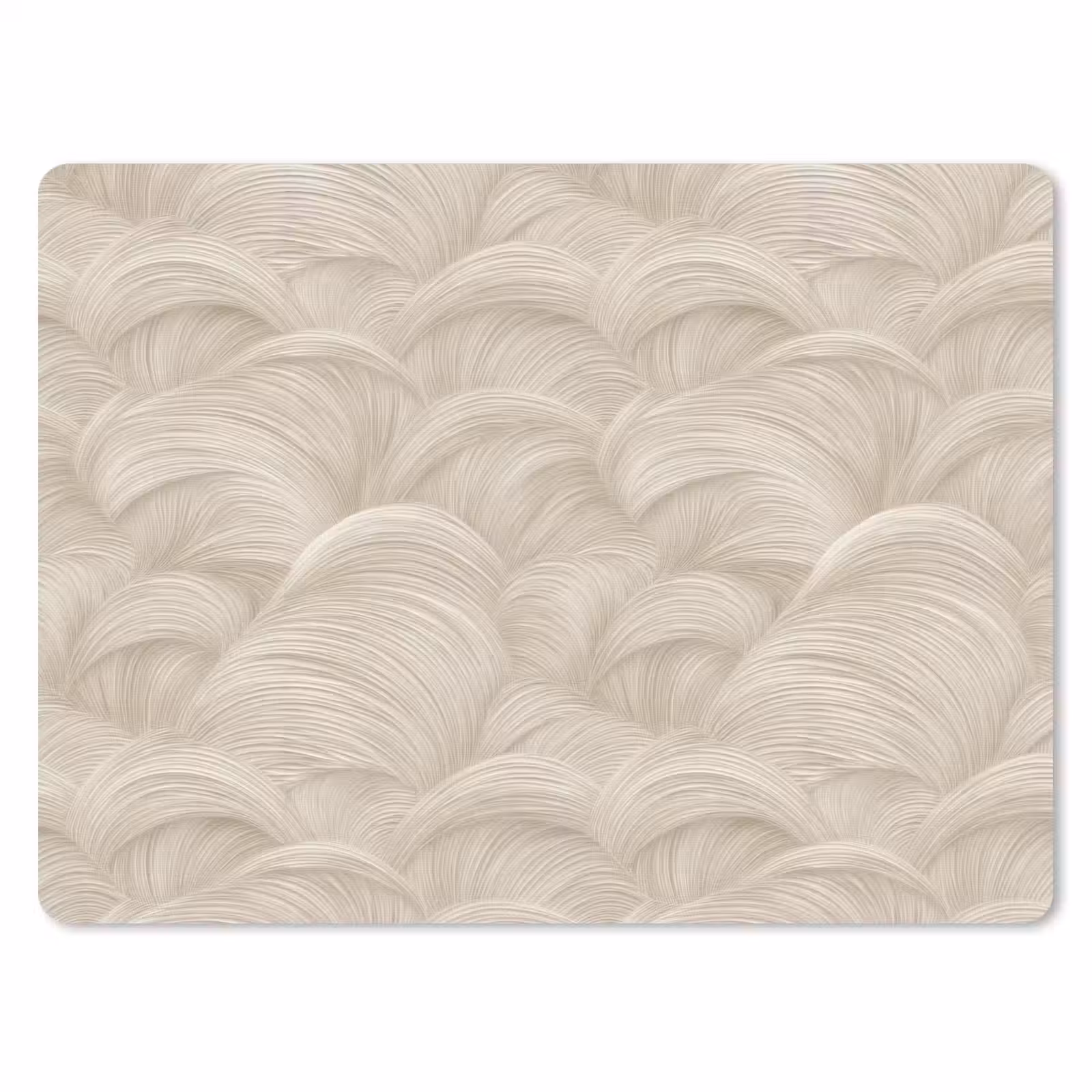 Muismat - Bogen - Patroon - Beige — 1