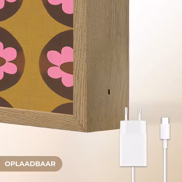 Lightbox - Wandlamp - Grafisch - Patroon - Kleurrijk — 7