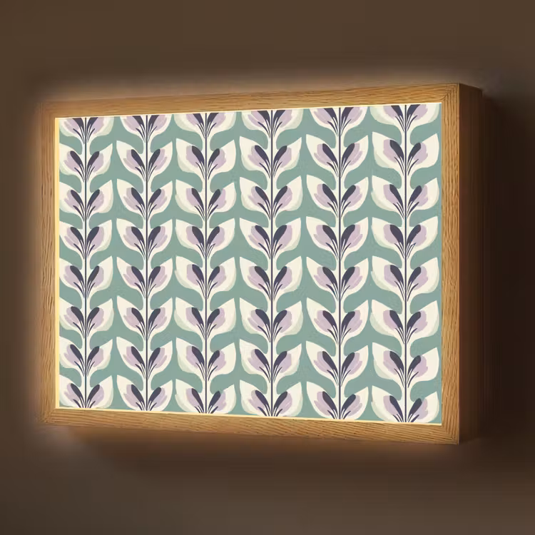 Lightbox - Wandlamp - Retro - Modern - Groen — 1