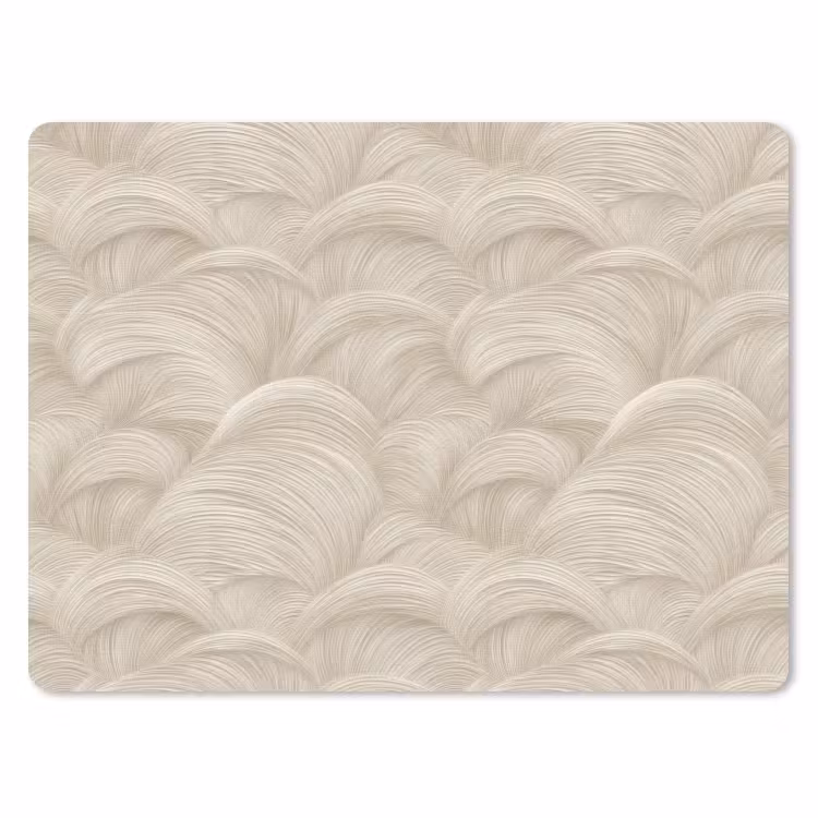 Muismat - Bogen - Patroon - Beige — 1