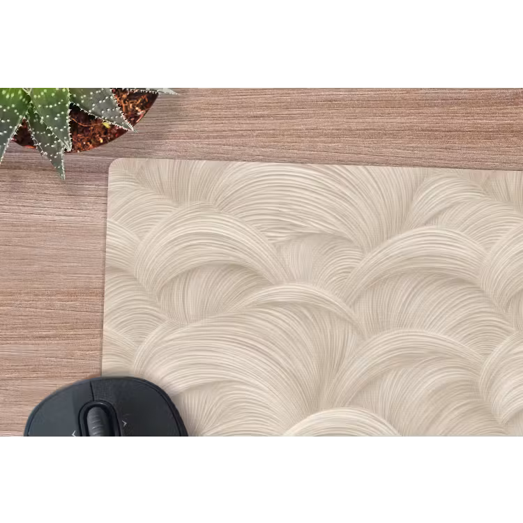 Muismat - Bogen - Patroon - Beige — 4