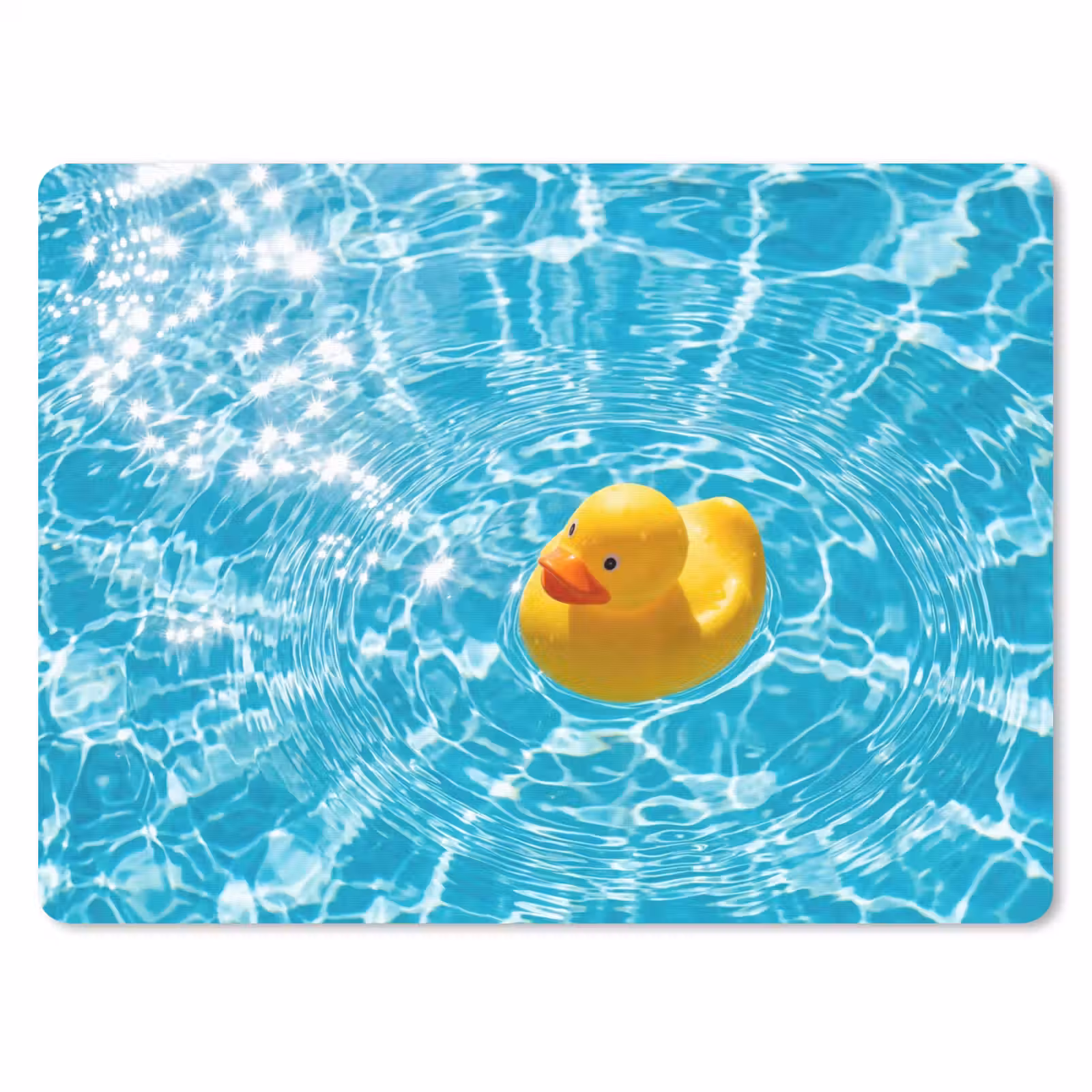 Muismat - Badeend - Dobberen - Blauw — 1