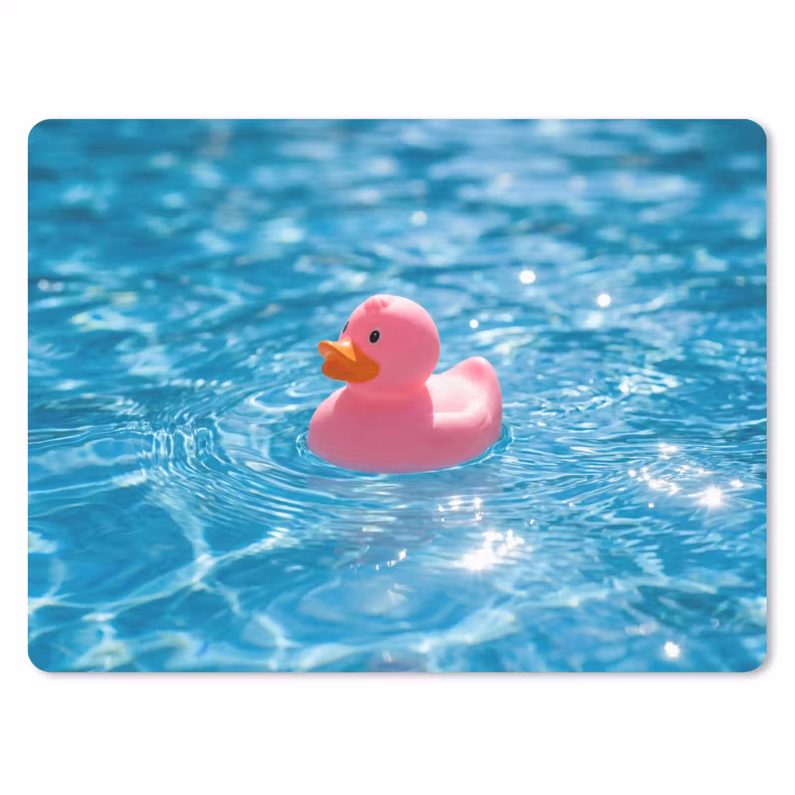 Muismat - Badeend - Dobberend - Roze — 1