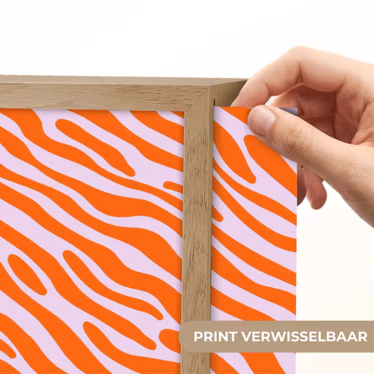 Lightbox - Wandlamp - Strepen - Dynamisch - Oranje — 5