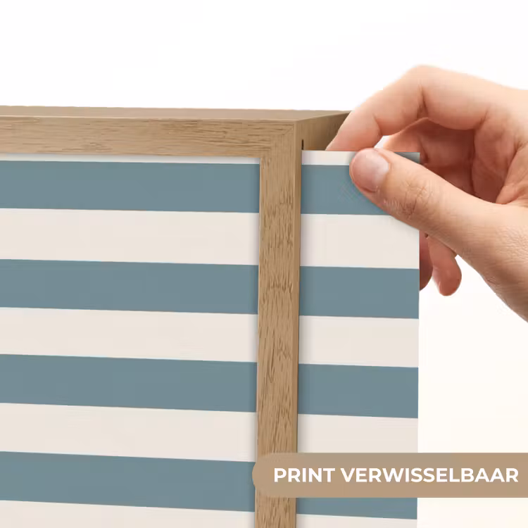 Lightbox - Wandlamp - Strepen - Modern - Blauw — 5