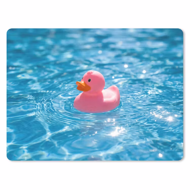 Muismat - Badeend - Dobberend - Roze — 1