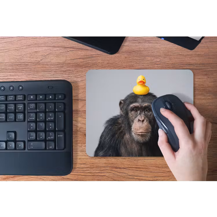Muismat - Chimpansee - Badeend - Grijs — 3