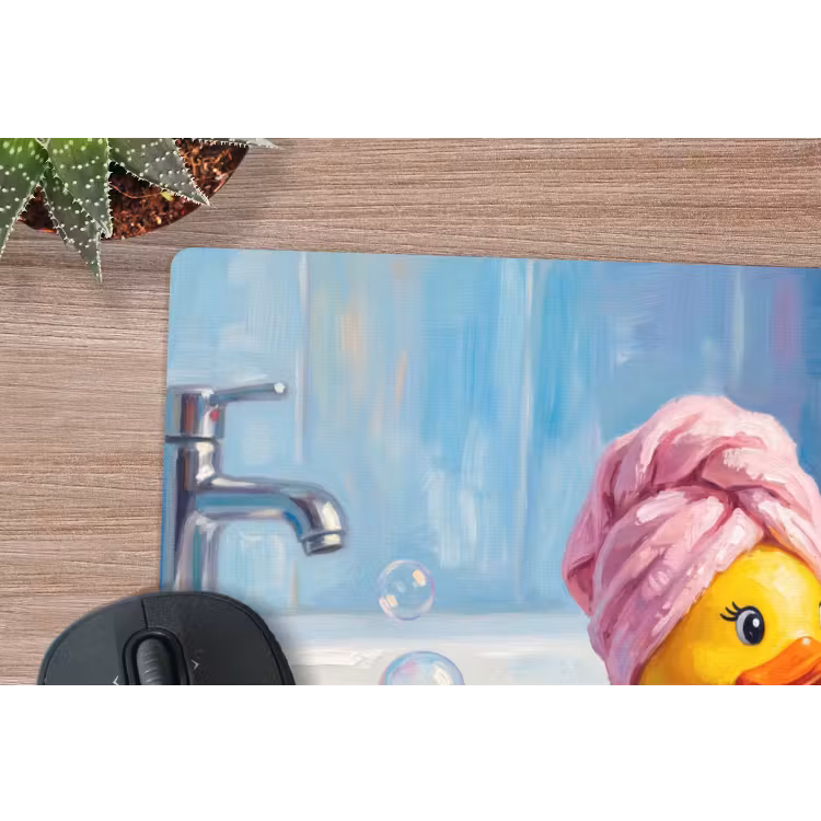 Muismat - Creatief - Badeend - Kleurrijk — 4