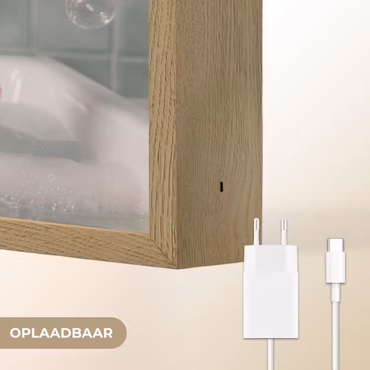 Lightbox - Wandlamp - Hondjes - Badkuip - Badeendjes - Handdoeken — 7
