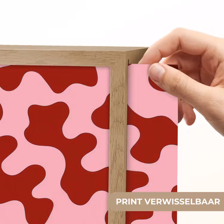 Lightbox - Wandlamp - Modern - Abstract - Rood — 5