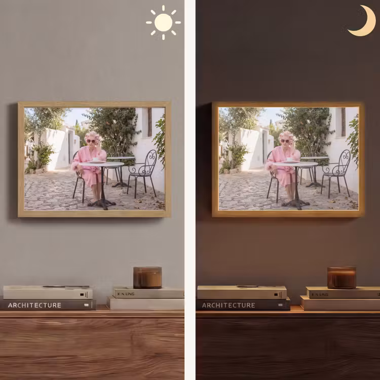 Lightbox - Wandlamp - Ochtendjas - Krulspelden - Roze — 6