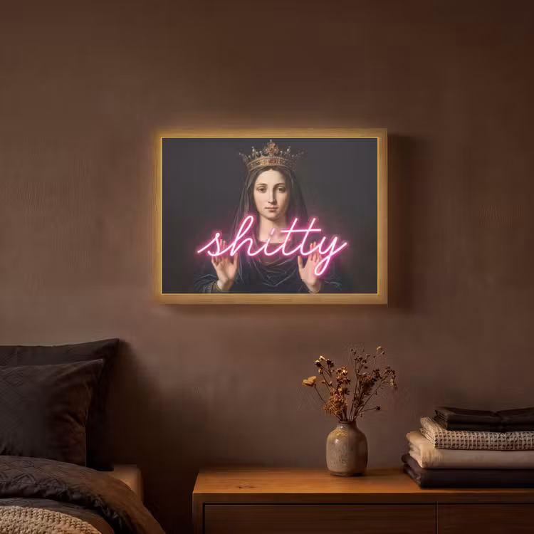 Lightbox - Wandlamp - Ironisch - Tekst - Neon — 3