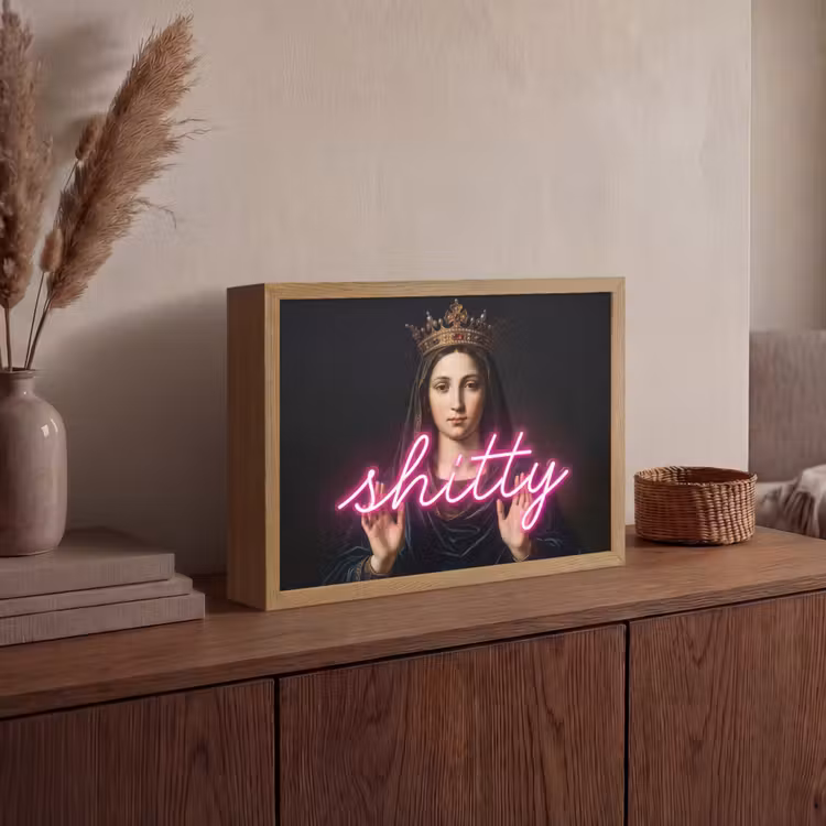Lightbox - Wandlamp - Ironisch - Tekst - Neon — 4