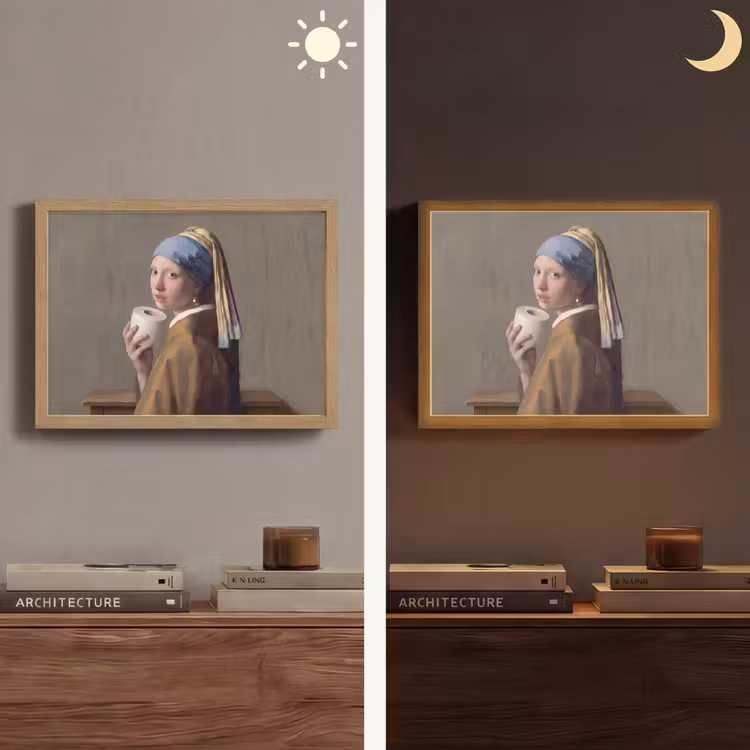 Lightbox - Wandlamp - Klassiek - Humor - Kleurrijk — 6