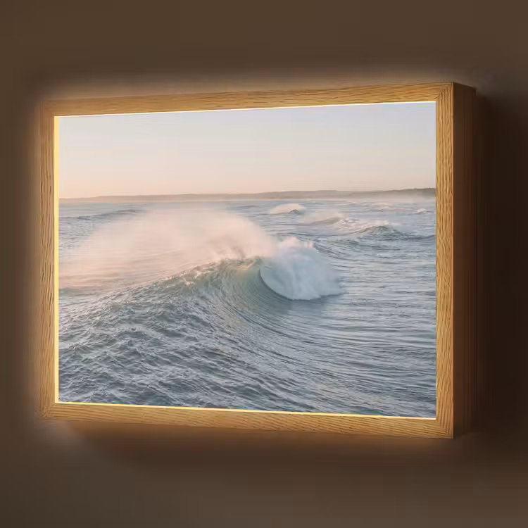 Lightbox - Wandlamp - Golf - Zee - Water — 1