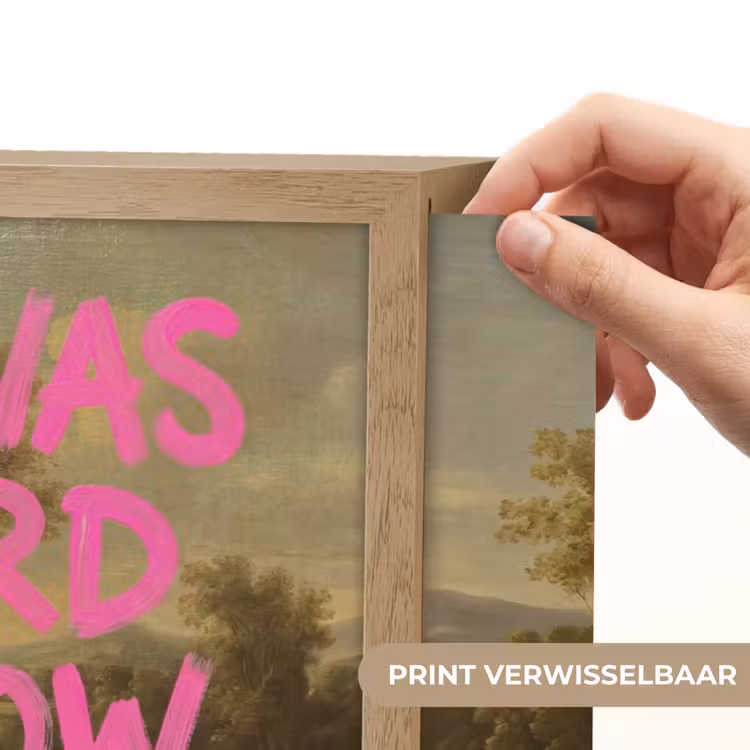 Lightbox - Wandlamp - Klassiek - Humor - Roze — 5