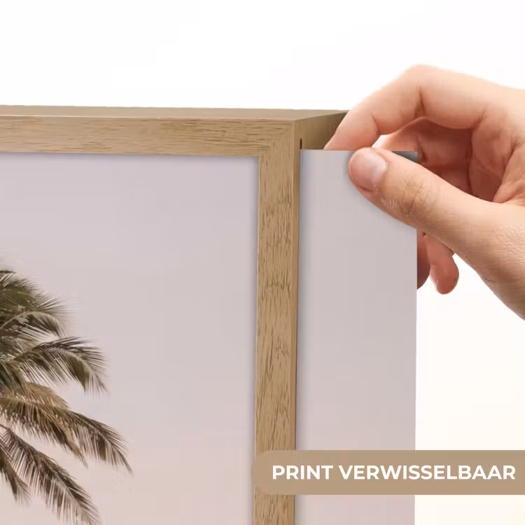 Lightbox - Wandlamp - Palmbomen - Zonsondergang - Roze — 5