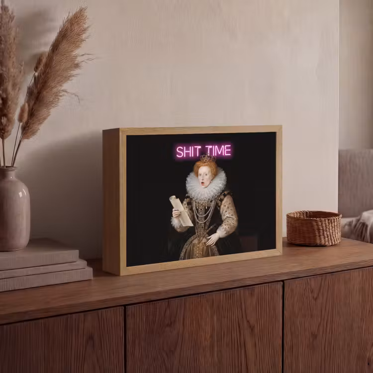 Lightbox - Wandlamp - Portret - Humor - Neon — 4