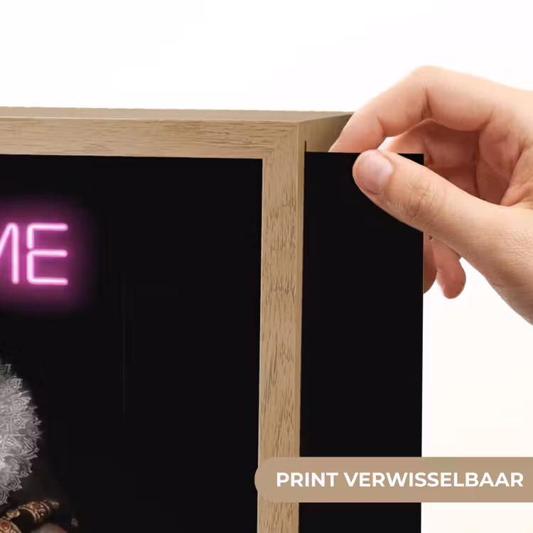 Lightbox - Wandlamp - Portret - Humor - Neon — 5