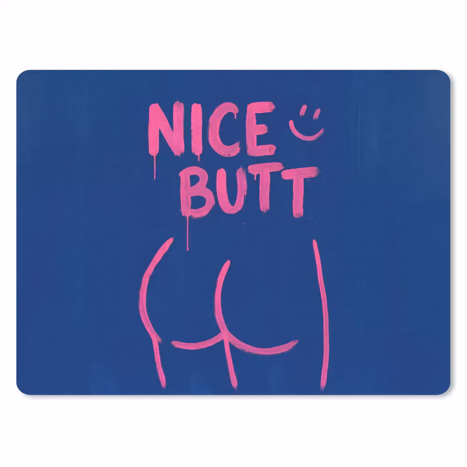Muismat - Brutaal - Grappig - Blauw — 1