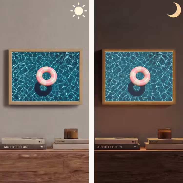 Lightbox - Wandlamp - Drijvend - Zwemband - Water — 6