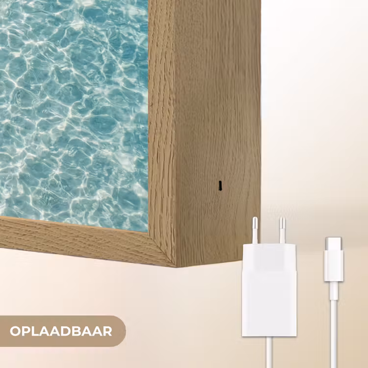 Lightbox - Wandlamp - Kust - Zand - Blauw — 7