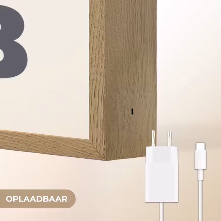 Lightbox - Wandlamp - Quote - Grijs - Wit — 7