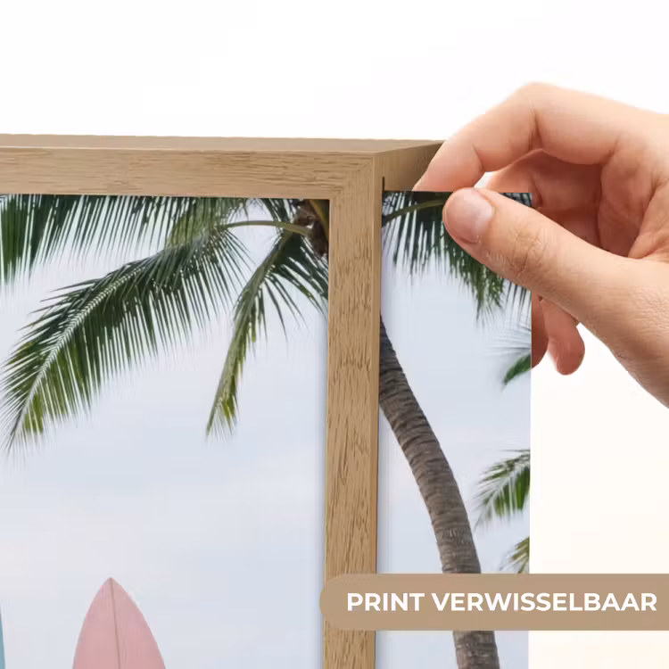 Lightbox - Wandlamp - Surfboard - Palmbomen - Kleurrijk — 5