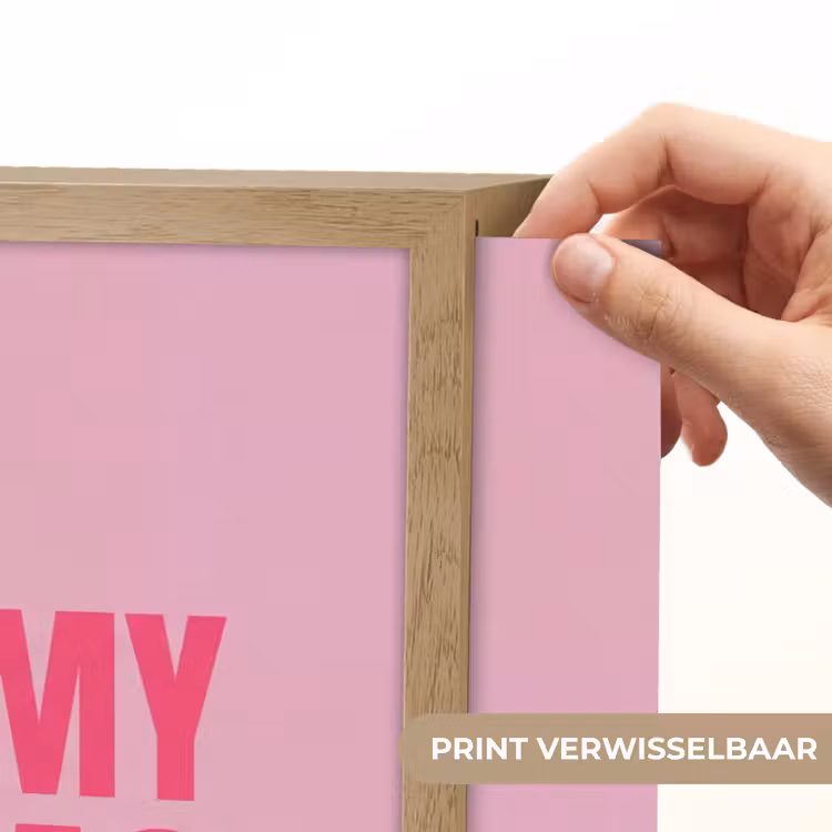 Lightbox - Wandlamp - Tekst - Modern - Roze — 5