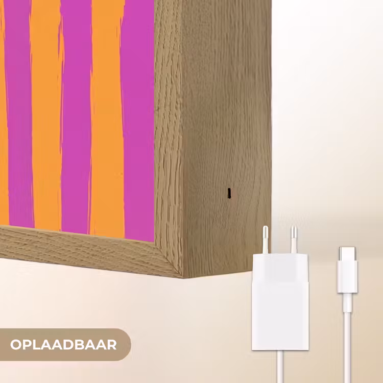 Lightbox - Wandlamp - Modern - Hello - Oranje — 7