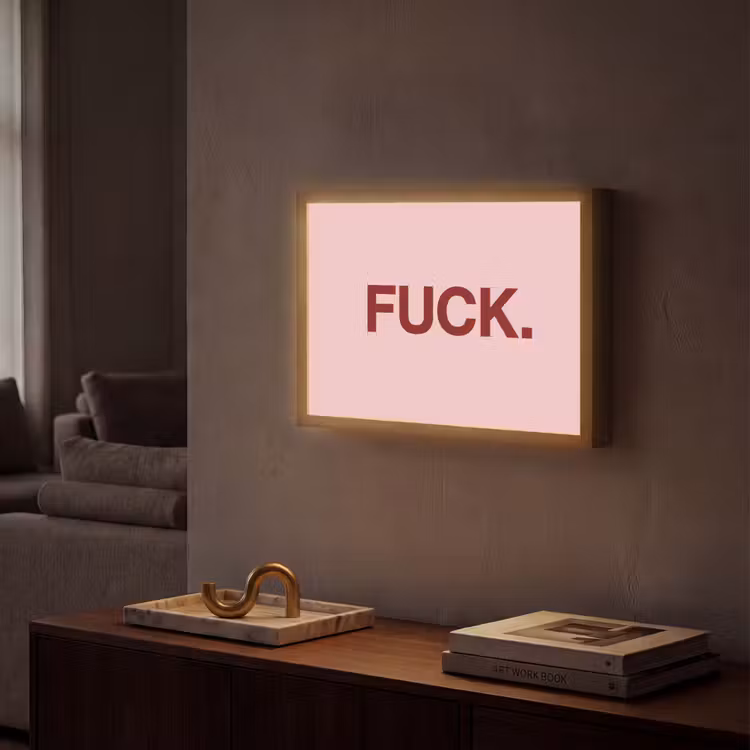 Lightbox - Wandlamp - Statement - Krachtig - Roze — 2