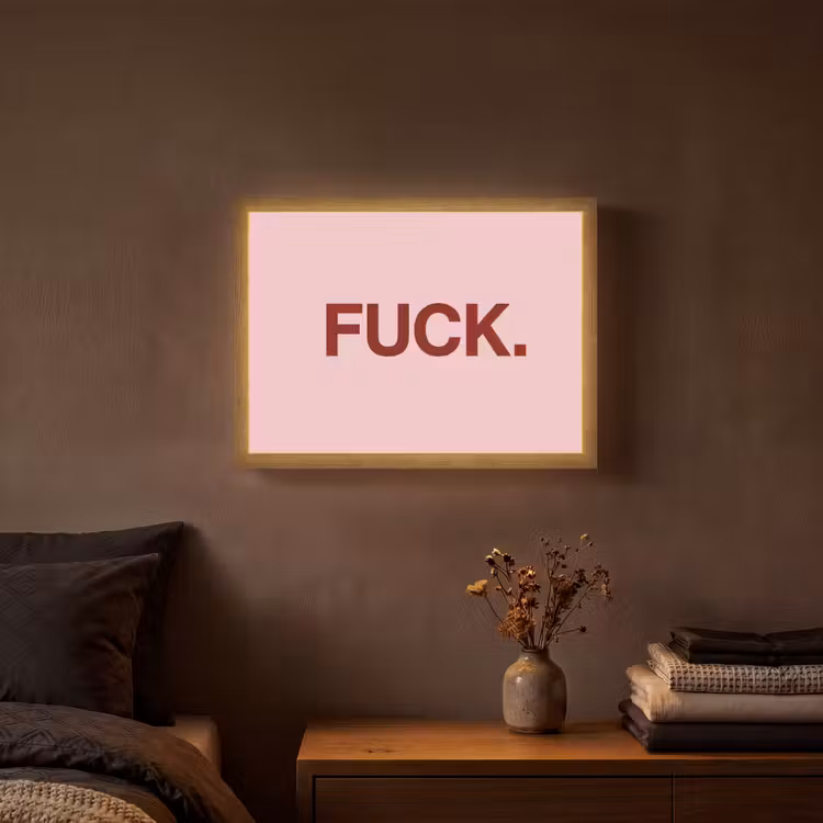 Lightbox - Wandlamp - Statement - Krachtig - Roze — 3