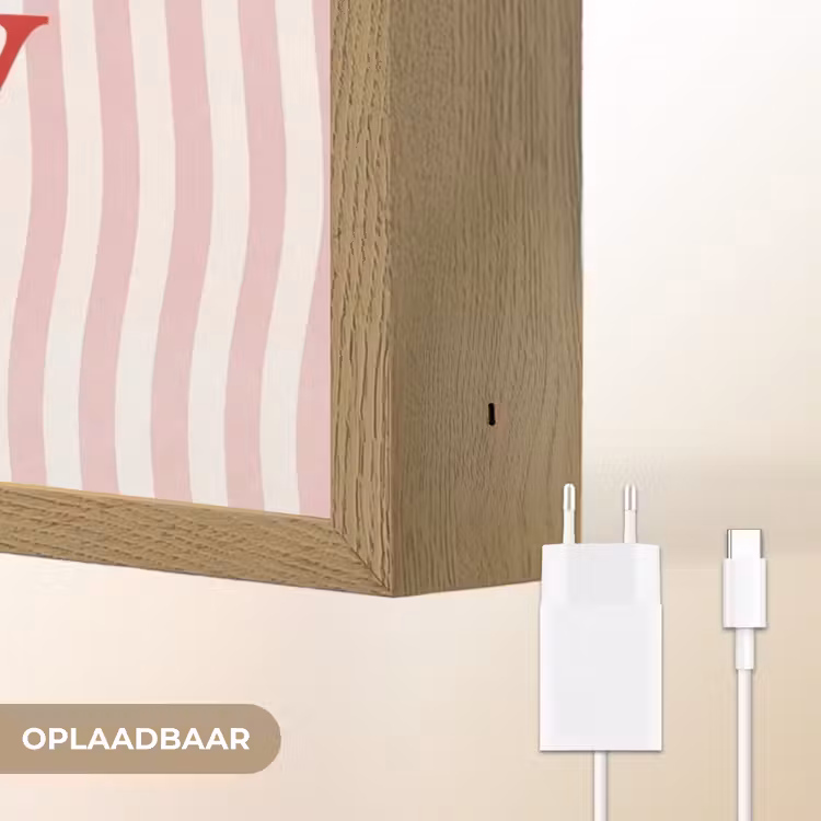 Lightbox - Wandlamp - Tekst - Modern - Strepen — 7