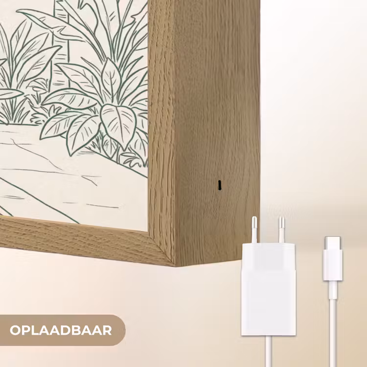 Lightbox - Wandlamp - Terras - Illustratie - Groen — 7