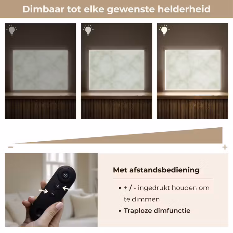 Lightbox - Wandlamp - Groen - Marmer - Aders — 9